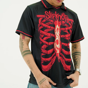 Jersey Slipknot: Kaos Band Retro, Jersey Badminton, dan Jersey Casual Vintage
