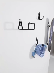 Metal Hose Holder Heavy Duty Hose Hanger Wall Mounted Garden Water Hose Holder for Water Hose