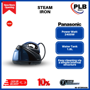 PANASONIC NI-GT200ASK STEAM GENERATOR IRON FOR QUICK PROFESSIONAL-LEVEL IRONING