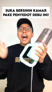 Winland Vacuum Cleaner penyedot debu 2 in 1 garansi 1 tahun green/putih