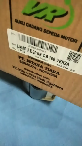 Head Lamp Assy Lampu Depan Reflektor CB 150 VERZA MERK VR