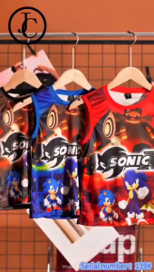 Kids terno jersey 2-7 yrsold SONIC