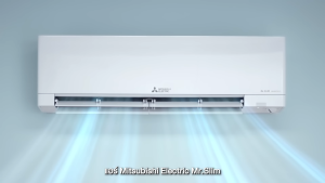 แอร์ มิตซูบิชิ Mitsubishi Mr.SLIM รุ่น Happy Inverter ขนาด 9212 BTU ( MSY-KY09VF ) KY Series เย็นเร็ว ประหยัดไฟเบอร์ 5 กรองฝุ่น PM2.5 เครื่องปรับอากาศ แอร์บ้าน แอร์มิตซู + แถมท่อน้ำยา 4 เมตร ออก Etax ได้