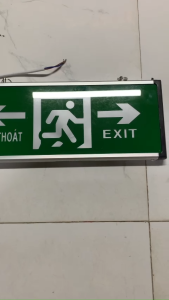ĐÈN EXIT THOÁT HIỂM ĐÈN CHỈ DẪN LỐI THOÁT ĐÈN THOÁT HIỂM PHÒNG CHÁY CHỮA CHÁY