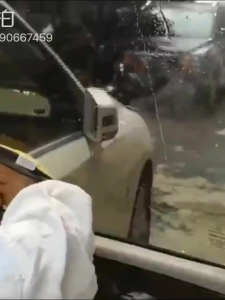 44*38ซม.ฟิล์มกันแดดติดกระจกรถยนต์ แผ่นฟิล์มกันแดดหน้าต่าง สำหรับบังแดด กันUV