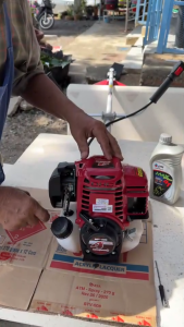 เครื่องตัดหญ้า 4 จังหวะ 35.8cc Mitsupower รุ่น MP-435GX (คาบูลูกลอยลานเบา)(ประหยัดน้ำมัน)