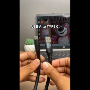 KABEL 20-120W T-CORE USB A to TYPE C/IPHONE (KABEL CHARGE+KABEL DATA) 1M LO-CB79