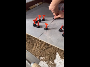 50pcs Level Wedges Tile Spacers for Flooring Wall Tile Spacer Carrelage Tile Leveling System Leveler Locator