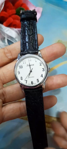 Đồng hồ nam tay nhỏ nữ tay to Soneva dây da second hand si nhật đã qua sử dụng