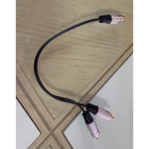 Aigoo Dual RCA Male to Single RCA Female Interconnect Cable