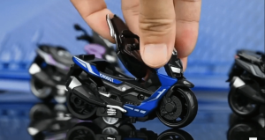 Mainan Diecast Motor Skala 1:36: Yamaha Nmax & Harley Davidson