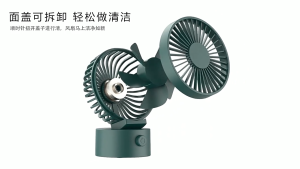 【จัดส่งภายใน 3 วัน】พัดลมแบบพกพา พัดลมตั้งโต๊ะ พัดลมชาร์จUSB พัดลมพกพา Desk Fan USB rechargeable Cooling Fan Outdoor Mini Floor Fan 3-Speed Home Silent Fan