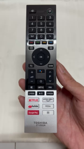 Remote điều khiển tivi TOSHIBA Mã 07 CT-95024 Giọng nói điều khiển TV TOSHIBA internet - Tặng pin
