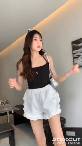 💰 Mahahengcloset 💰กางเกงขาสั้น ขาสั้นลำลอง ขาสั้นผู้หญิง #กางเกงขาสั้นระบายรอบตัว# ใส่สบาย เหมาะกับหน้าร้อน แฟชั่นเกาหลี เสื้อผ้าราคาถูก กางเกงแฟชั่น