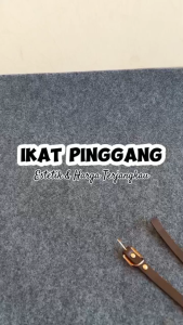 Belt Wanita Aesthetic Stylish Gesper PU Premium Ringan Elegan Harga Terjangkau Modis Kekinian