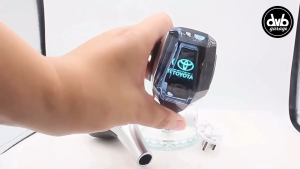 SHIFT KNOB CRYSTAL LED LIGHT RGB DIAMOND UNIVERSAL - TUAS GIGI PERSNELING