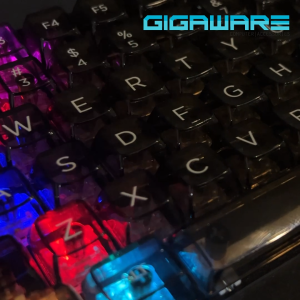 Dark Alien K83 Transparent Crystal Clear Wireless Keyboard: Tri-Mode Bluetooth 2.4G Wired RGB Backlight Hot-Swappable Mechanical Gaming Keyboard
