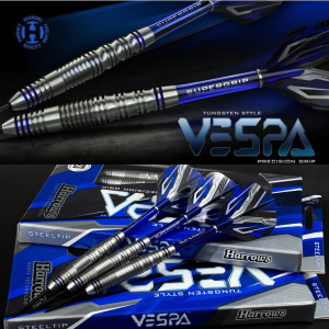 HARROWS STEEL TIP DARTS - VESPA BRASS DART SET ORIGINAL STEEL DART (ARROW DART KELULI)
