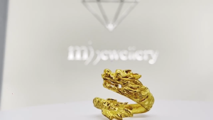 MJ Jewellery Gold Dragon Ring C46 (375 Gold / 916 Gold / 999.9 Pure Gold)