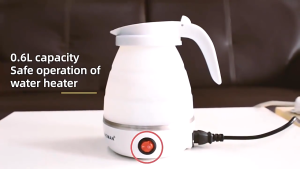 600ML Foldable Electric Kettle Portable Mini Travel Kettle 0.6L Stainless steel Kettle 折叠水壶 旅行烧水壶
