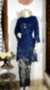 Kebaya Tunik Brokat Model Silang & Terbaru