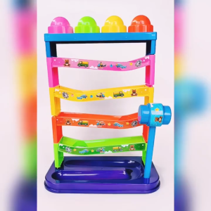 Mainan Pukul Bola Seluncuran Palu Bertingkat: Pengembangan Motorik Anak