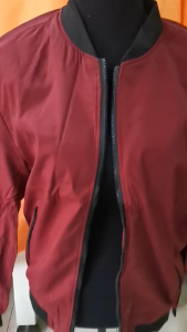 Customized Maroon Bomber Jacket: Stylish & Warm Winter Wear