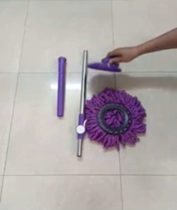 Bông lau nhà tím 360 độ rời siêu dày siêu thấm phù hợp mọi loại chổi - bông lau thay thế chổi lau 360 độ