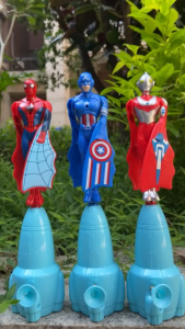 [Hỏa Tốc] Đồ chơi siêu nhân kéo rút bay Mô hình siêu nhân người nhện người sắt phi hành gia bay