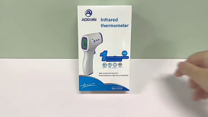 ที่วัดไข้ เครื่องวัดอุณหภูมิ วัดไข้เด็ก เครื่องวัดไข้ มาพร้อมหน้าจอแสดงผล LED  ไม่ต้องสัมผัส ขนาดพอดีมือ wipwup