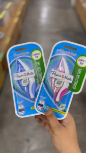 เทปลบคำผิด เปเปอร์เมท  DRYLNE GRIP 5MMX8.5M ลิควิดลบคำผิด เทปลบคำผิด คละสี | คลังกระดาษ