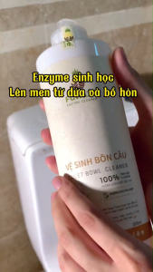 [Can 10L] Nước tẩy bồn cầu nhà tắm hữu cơ FUWA3E enzyme sinh học từ dứa 10L hương khuynh diệp – An toàn cho mọi loại da