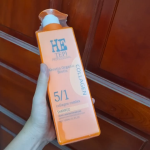 Dầu Gội Xả HE TEPI COLLAGEN CAM 5 Trong 1 - 1000ML