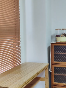 Shiok Living 🚀 Bamboo Cabinet Coffee Table Storage Rack Living Room Dining Table Multifunctional Storage Rack