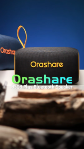Orashare BS08 Plus Big Bluetooth Speaker With RGB Light 20W Portable Wireless Speaker Super Sound TWS Speaker 10D Stereo Sound High Quality Subwoofer Bluetooth Speaker Super Bass Travel Outdoor Speaker With Wire-Free Music & Calls Loud Sound IPX5