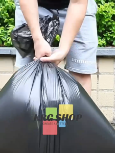 COOL.Y Trash Bag Makapal Garbage Bag Thick Black Garbage Bag Strong Plastic Bag Garbage Bags (S/M/L/XL/XXL) - Lazada