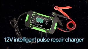 AT Tech 12V 6A Car Battery Charger Pengecas Bateri Kereta Motorsikal Restore Motorcycle Charge Pulse Repair Motor