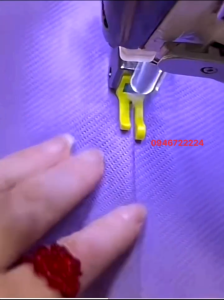 chân vịt mí nhựa chống nhăn chân vịt bánh xe chông nhăn mí nhựa máy may 1 kim công nghiệp