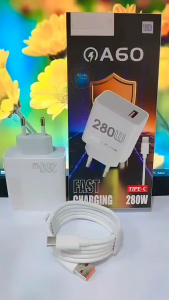 Charger FOR OPP A60 Super VOOC 280W Support Fast Charging