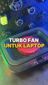Kaizer KZ800 Cooling Pad Laptop 2400RPM Turbo Fan Kipas Pendingin Laptop