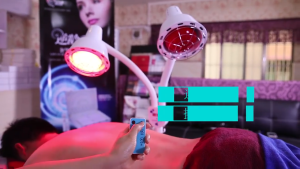 Far infrared lamp Therapy heating lamp Therapy Heat Lamp 275W Floor Stand Infrared IR Temperature LED Light Therapy Heat Lamp Pain Relief therapy device