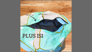 Beanbag Big Motif Minimalis Ukuran L Plus isi Siap Pakai LP