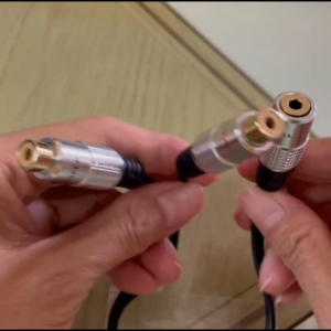 Aigoo 3.5mm (1/8 inch) Stereo Jack Female to 2 Dual RCA Female Jack Stereo Audio Splitter Y Adapter Cable for Connector AV Audio/Video 25cm)