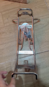 Baga giữa full phụ kiện inox xi trắng sáng xe Wave 2017 2018 2019 và 2020