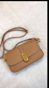 Tas Selempang Wanita CONCL Kulit Sintetis - Warna BLUE BROWN YELLOW BLACK WHITE GREEN KHAKI