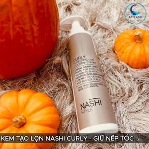Kem Tạo Lọn Nashi Style - Hydrating Curl Booster Cream Dưỡng Mềm Mượt Tạo Nếp & Giữ Sóng Cho Tóc Xoăn 200ml