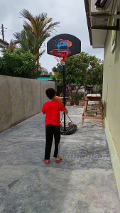 305cm ADULT SIZE Portable Basketball Hoop Basketball Stand Basketball Rim Outdoor Sport Equipment