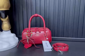 Túi Đeo Chéo Cầm Tay Chl0 Màu Đỏ Kèm Charm Xinh Xắn Size 22cm (Auth Tuồn)