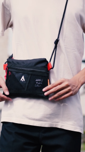 Rubyshop - Tas Slempang Hijau Army Slingbag Sacoche Pria Green Army