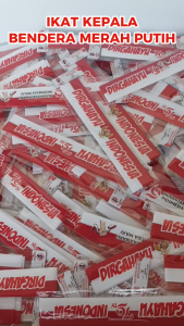 IKAT KEPALA MERAH PUTIH 17 AGUSTUS | BANDO MERAH PUTIH 17 AGUSTUS | AKSESORIS 17 AGUSTUS